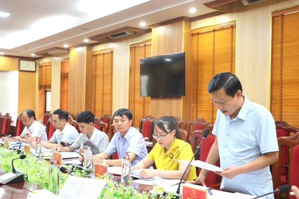 Hội nghị Giao ban Chủ tịch, Phó Chủ tịch tháng 6 năm 2024