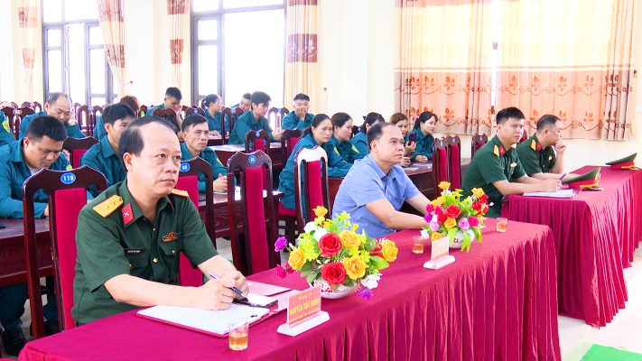 Khai mạc Huấn luyện Dân quân Trinh sát năm 2024