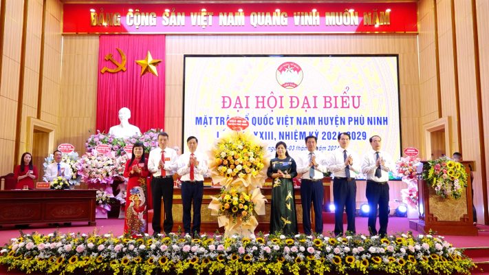 Đại hội Đại biểu MTTQ Việt Nam huyện Phù Ninh khoá XXIII, nhiệm kỳ 2024-2029